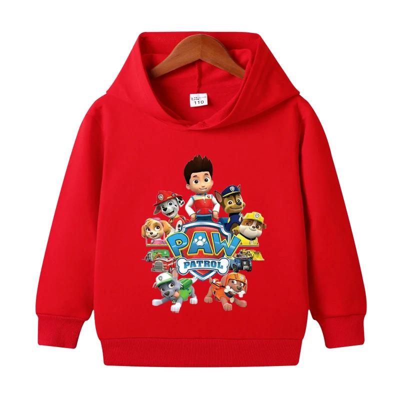 Child Paw patrol Hoodie Children's Clothing For Girls Baby Boy Clothes Spring Autumn Sweatshirts Boys Cartoon Clothes Hoodie