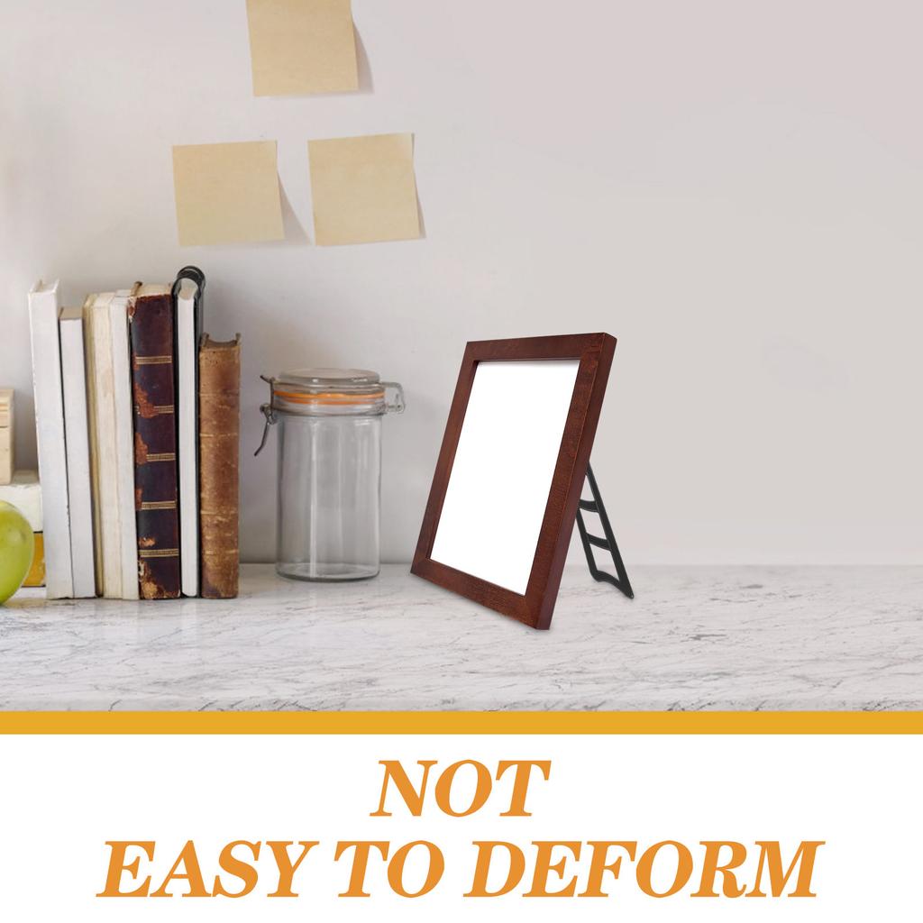 20Pcs Plastic Picture Frame Back Supports Easel Backs for Photo Frames Desktop Holder Tabletop Stands Frame Support Brackets