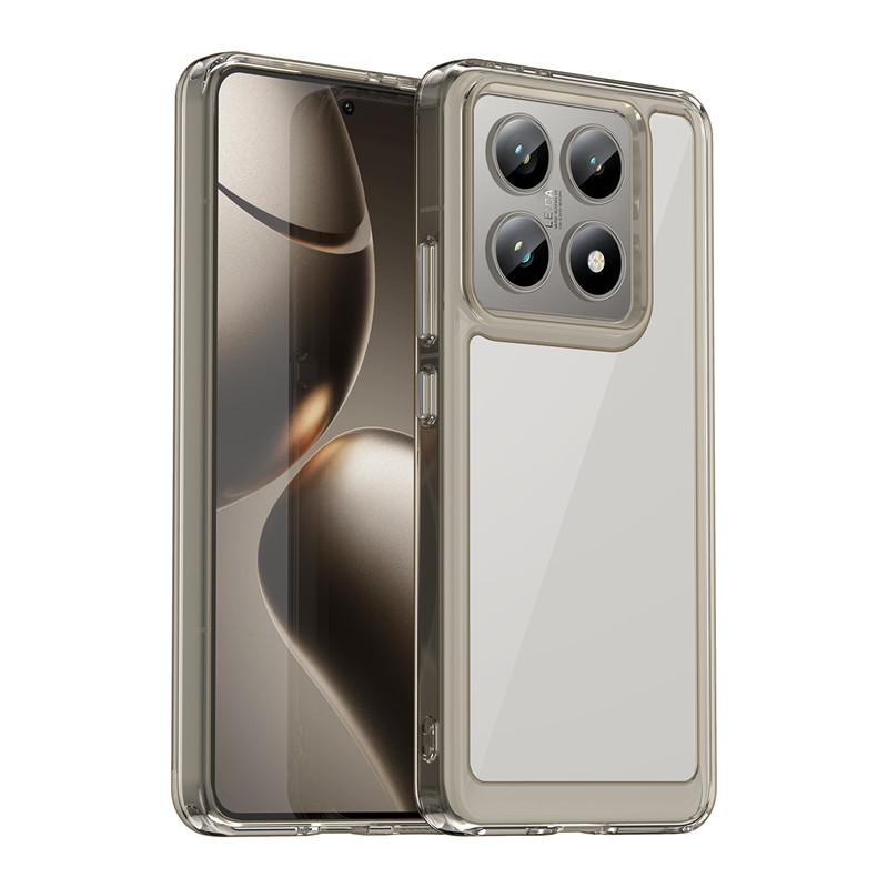 Чехол для Xiaomi 14T Pro Xiaomi 14T 14T Pro 5G Чехол Прозрачный ПК + ТПУ Силикон Ударопрочный Защитный Чехол на Заднюю Панель Телефона Xiaomi 14T Pro