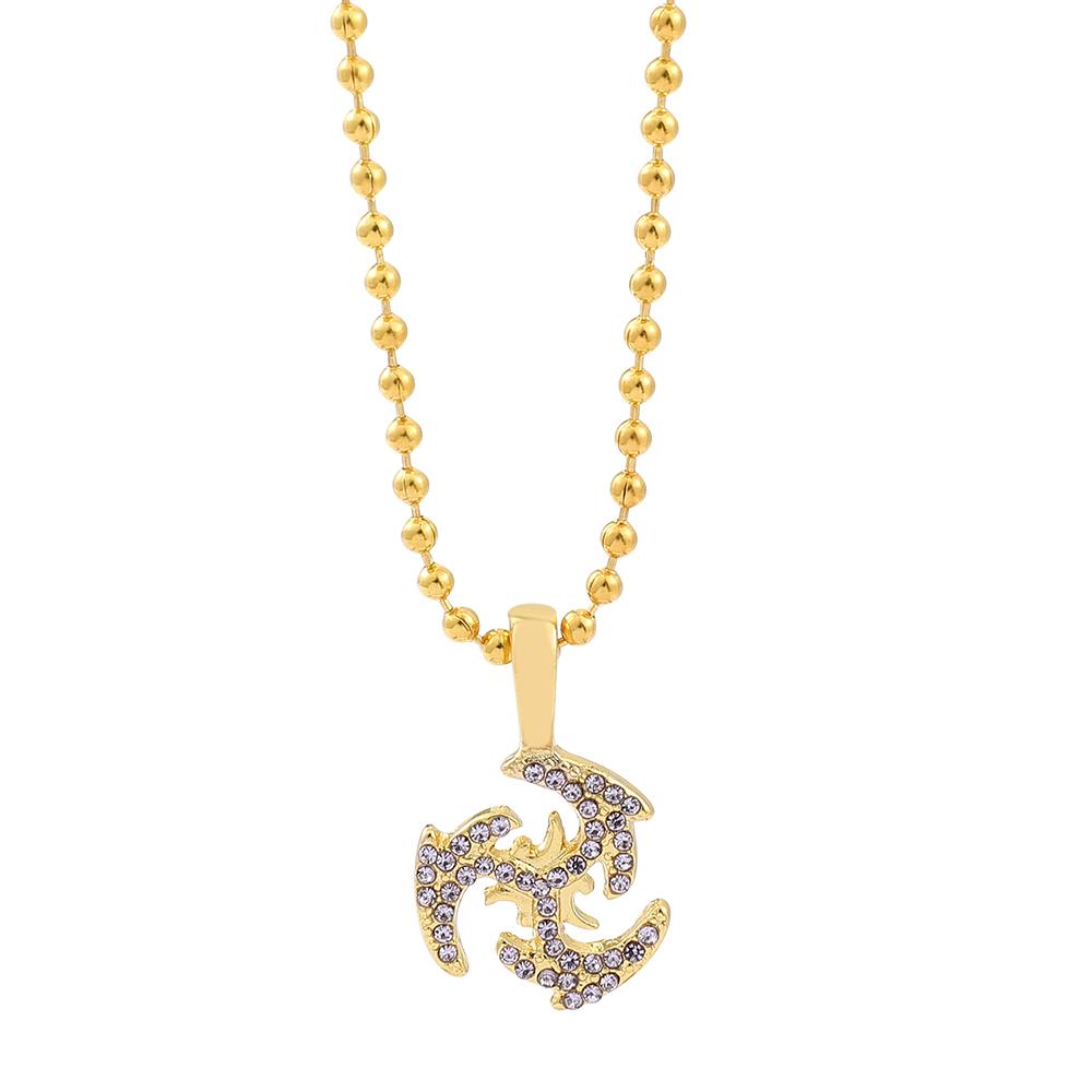 Fashion Genshin Impact Necklace Accessories Pyro Hydro Anemo Eye of God Element Symbol Game Gift For Friends Fan Jewelry