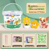 24-Color Light Clay DIY Set: Includes Tools, Molds, and Materials for Kids.