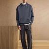 Li Ning Wade Series Cartoon Print Pullover Hoodie Unisex hoodies Cold-Sand-Black AWDTC61-6