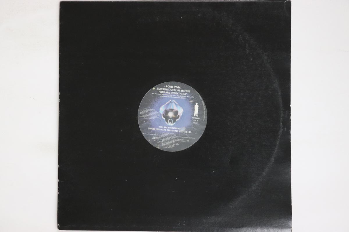 

12inch Record LOUIE VEGA STARRING JOCELYN BROWN You Are Everything VR158 VEGA 2015 US Dance Electronica Used