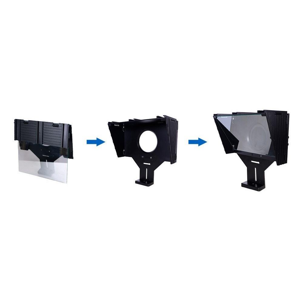 Teleprompter For Smartphones With Remote Control For Short Video Production