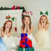 Christmas Festive Cartoon Headbands With Illuminated Reindeer Antlers Perfect For Parties Holiday