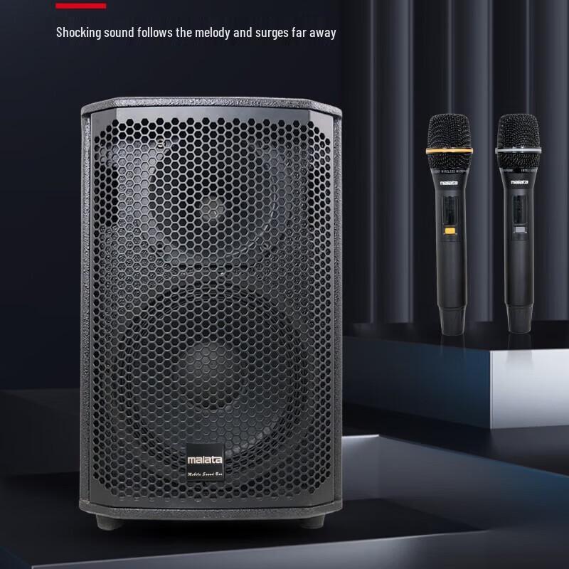 Malata M+9788A Portable Bluetooth K-Song Speaker CN Plug (adapter Included)