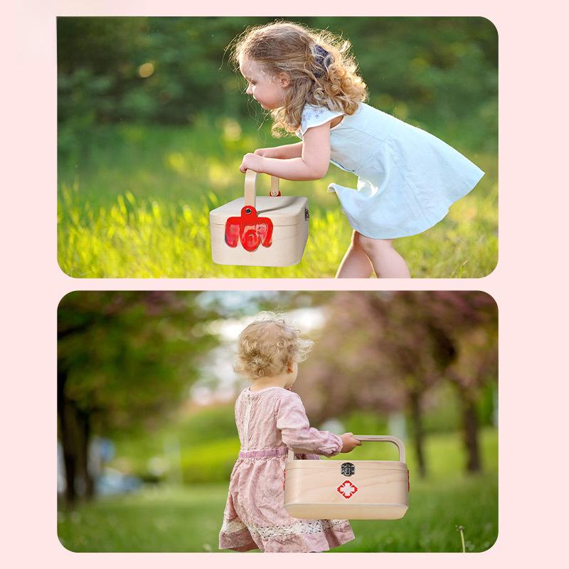 Kids' Doctor Playhouse Set: Medical Role Play Kit with Stethoscope, Injection, for Boys & Girls