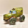 3D Assembly Boy Car Tank Engineering Vehicle Excavator Aluminum Film Toy Balloon Birthday Decoration Scene Layout