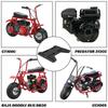 Motorhalterungs-Adapterplatte für Mini-Bike, Go-Kart, Doodlebug DB30, Coleman 100, kleine 4-Takt-Motoren, Predator 212 cc