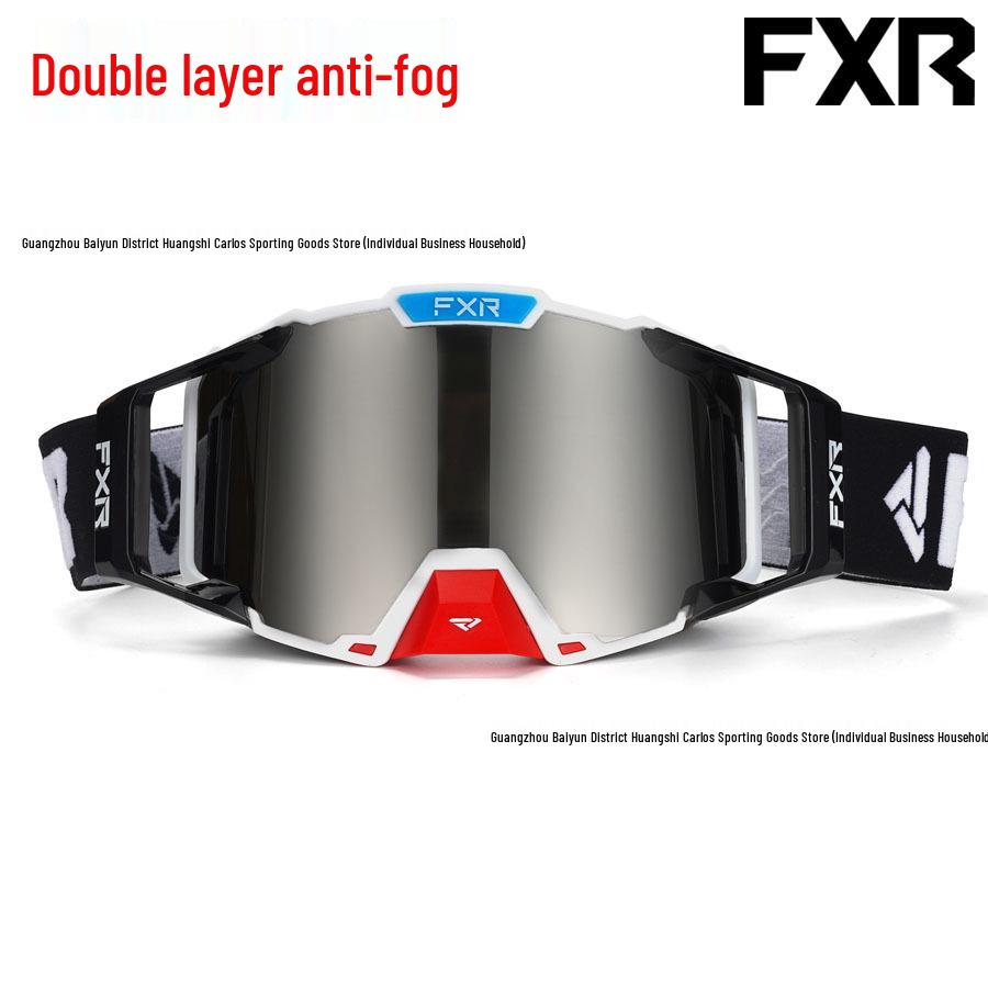 Neue FXR Doppelschicht-Anti-Fog-Brille für Offroad, Mountainbiking und Skifahren.