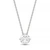 Genuine 1 Carat 925 Silver Moissanite Necklace, Free Gra Certificate Xiaohongshu Explosion
