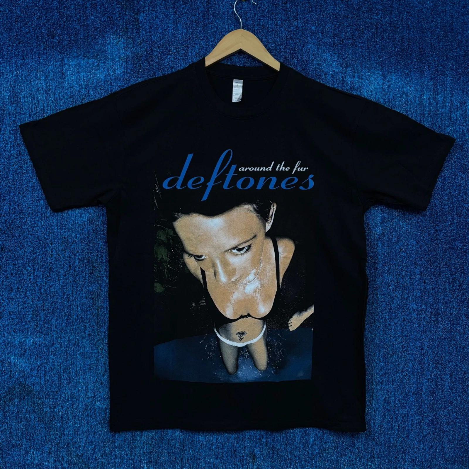 Deftones Around the Fur Album Cover Art Shoegaze Band Tee L L