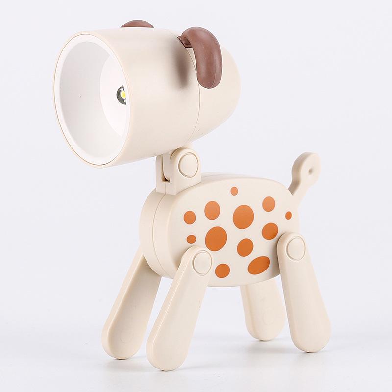 Spotted Puppy Mini Night Light - Cute DIY Cartoon Lamp for Desk