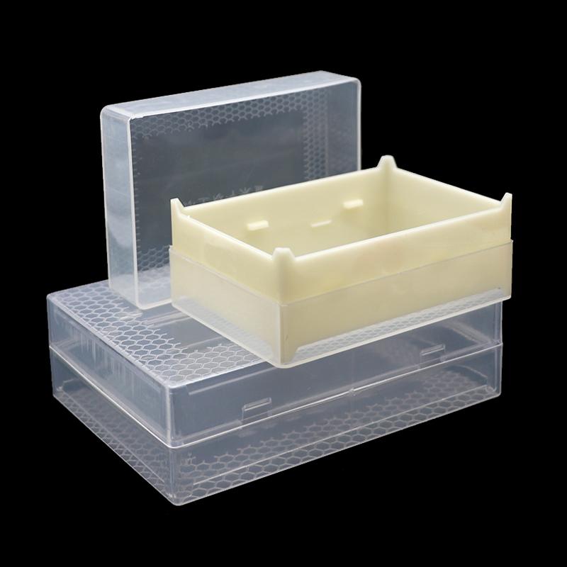 1PCS  Beekeeping Tools 500g Cassette Transparent Nest Bee Honey Box Plastic Nest Honey Box Honey Nest Detachable and Sanitary