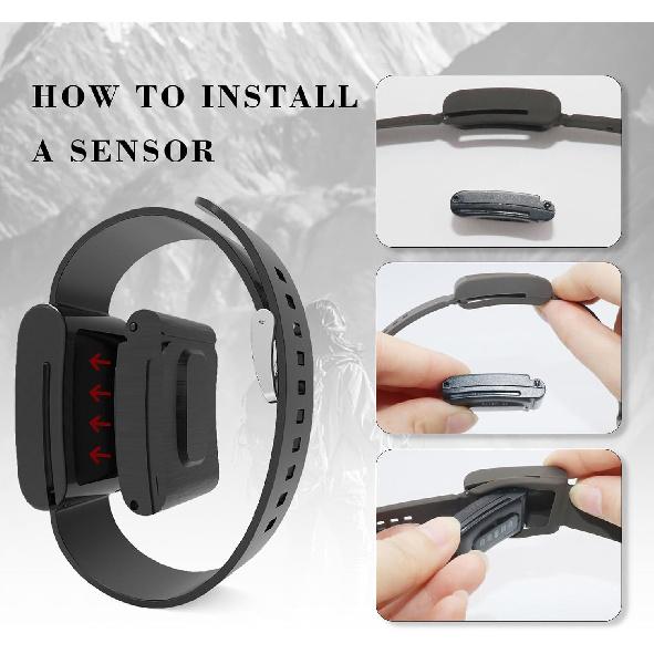 Adjustable And Comfortable Replacement Strap Compatible with Whoop 4.0 and Whoop 3.0 Heart Rate Monitor