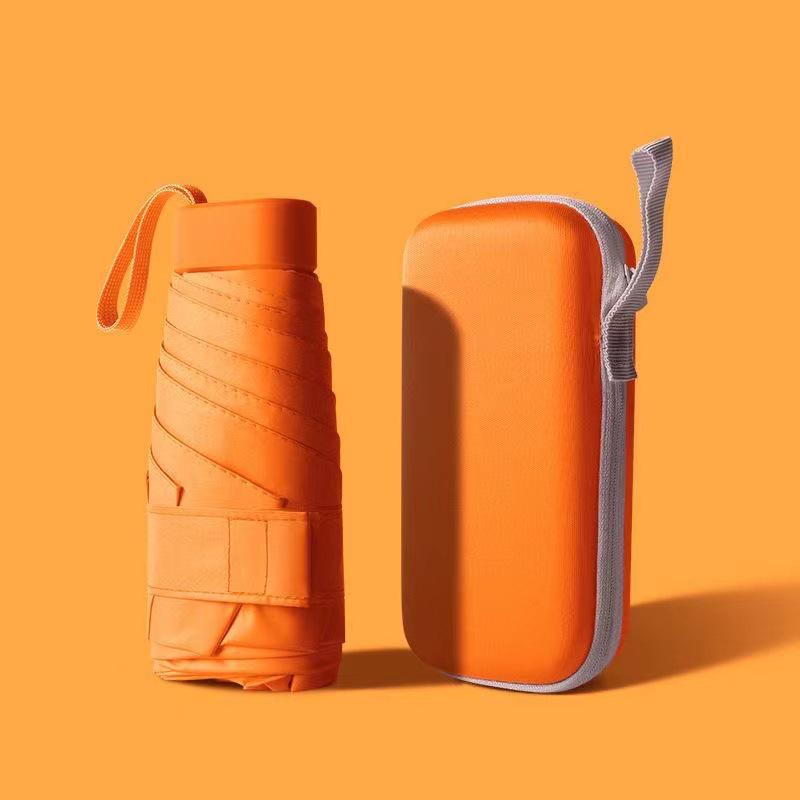 Women's UV Protection Foldable Sunshade Umbrella - Compact, Dual-Use for Sun & Rain