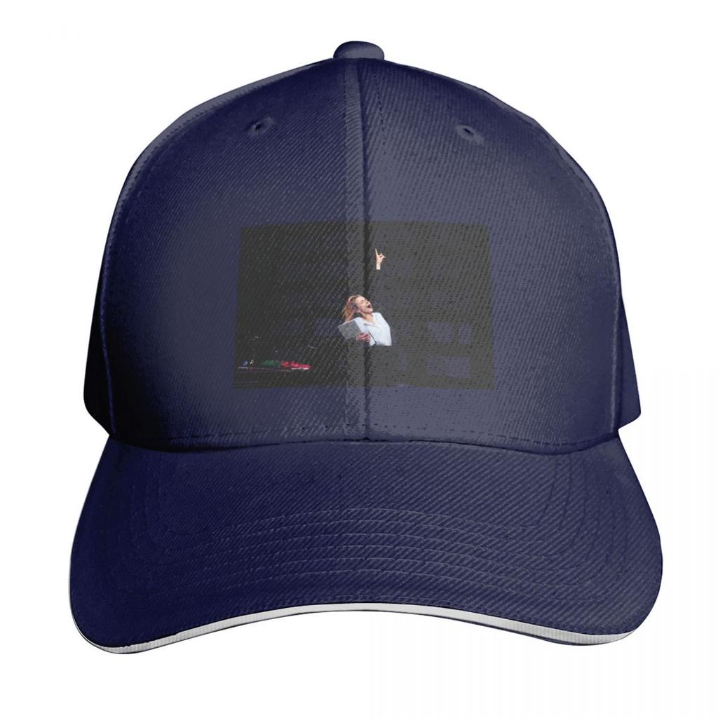 Tessa Baseball Cap Beach Bag Unisex hat derby hat black Caps Unisex Womens