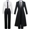 Vibrant Chainsaw Man Makima Cosplay Uniform Ideal For Halloween Celebrations