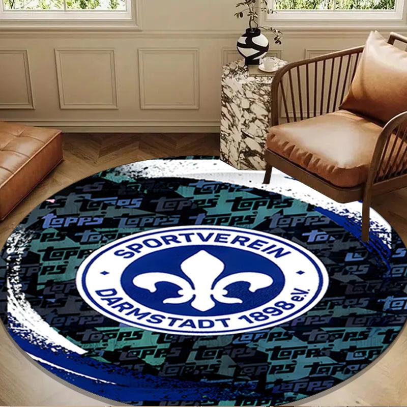 Sport Club Darm-stadt  Round mat Home Decor, Chair rug For livingroom,Bedroom, doormat home decor Birthday Gift Christmas Gifts