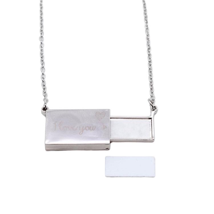

DIY Printing Drawer Necklace Sublimation Effect Necklaces for Any Occasion