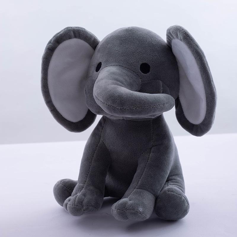 

Colorful Baby Soothing Elephant Plush Toy – Little Elephant Christmas Doll 25 cm, 0.18 kg