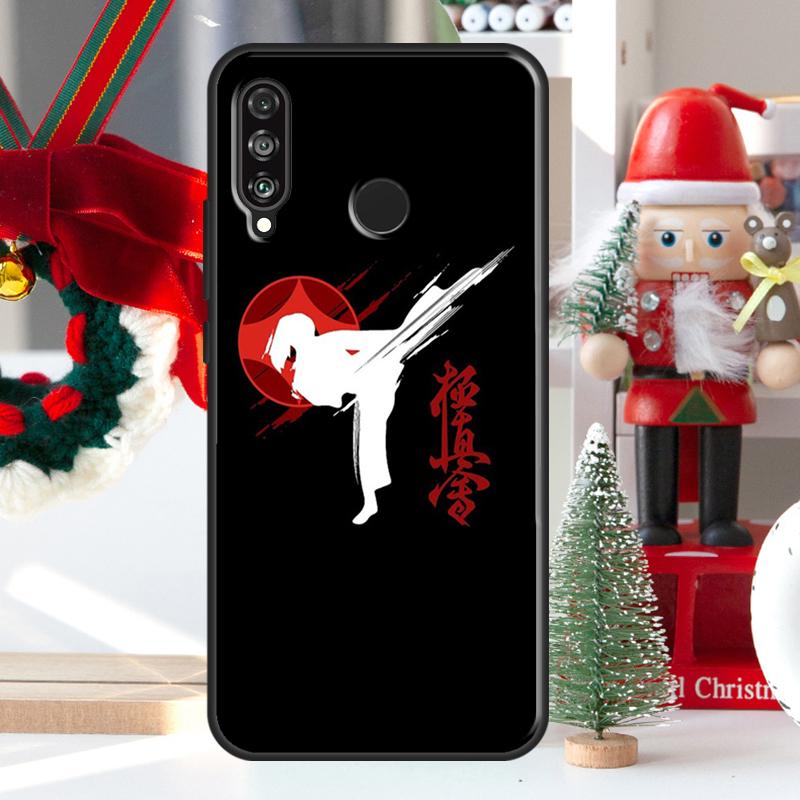 Kyokushin Karate Symbol For Huawei Nova 5T 9 10 SE 7i 8i 11i 12i Y73 Y72 Y61 Y91 Y60 Y70 Y90 P20 P40 P30 Lite Case