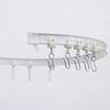 Flexible Ceiling Curtain Track, Bendable Curved Curtain Rail Ceiling Mount for Room Divider, Privacy Living Room and Bathroom, Drop Ceiling Shower