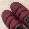 Senko Taffeta Boa Soft Wine 23cm S.D.S. Slippers, Red,