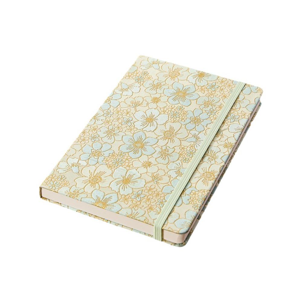 A6/A5 Elastic Band Notebook Thick Paper Pocket Notebook Stylish Vintage Journal Desk Use