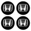 4Pcs 56mm 60mm Black Silver Hub Cover Hub Center Sticker For H Honda Accord Car Wheel Decoration Car Wheel Center Cap Metal aig256