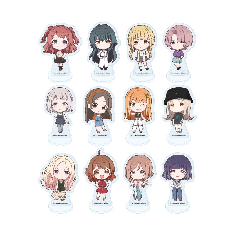 

Gakuen Idolmaster 04 Street Fashion ver. [Mini Character Illustration] Acrylic Petit Stands Box of 12