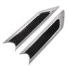 For Honda CRV CR-V 2017 2018     5th Hybrid ABS Car Leaf Board Decoration On Shark Gills Side Trim Strip Sticker