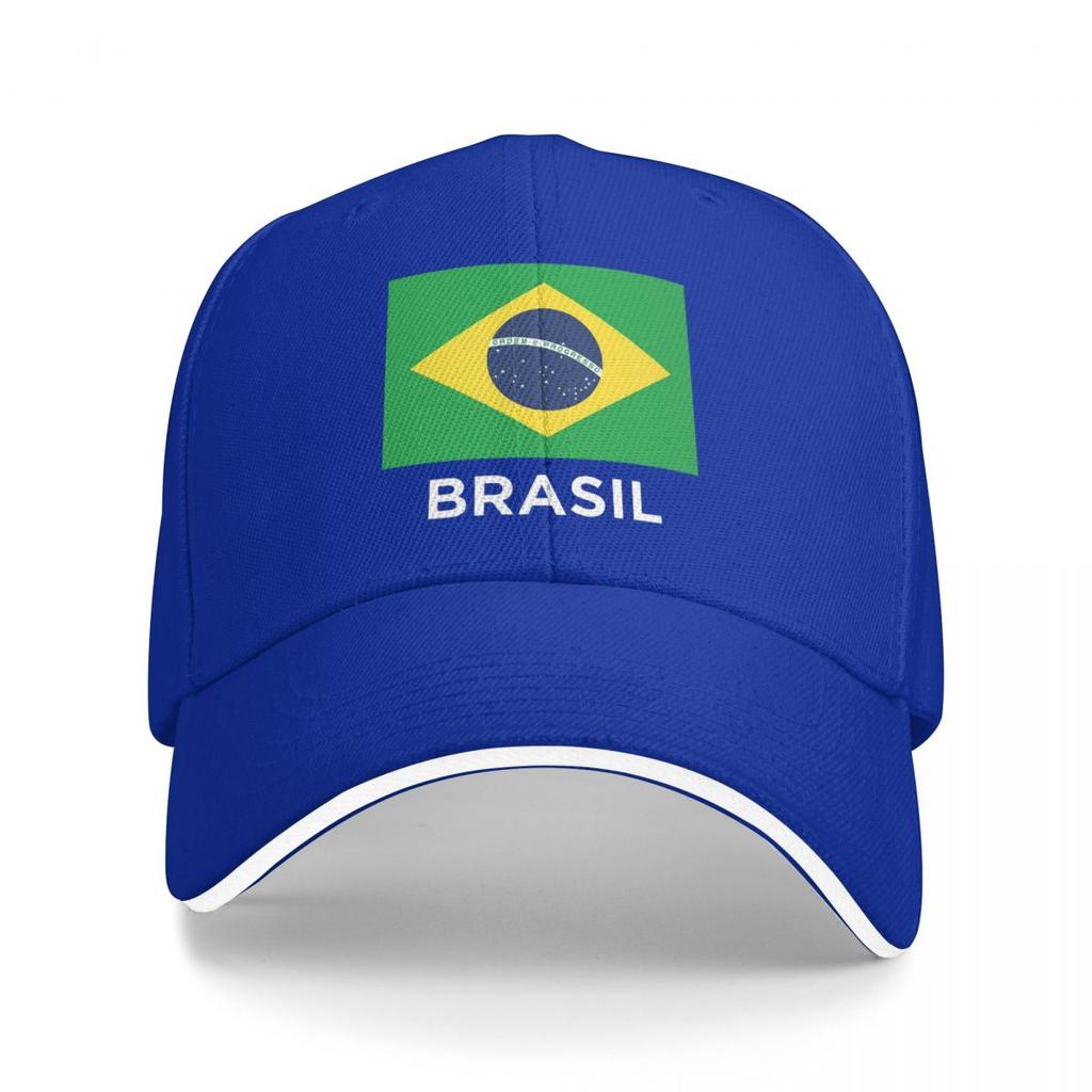Brazil Soccer Team Football Brazilian Flag Baseball Caps Snapback Baseball Hats Breathable Casual Casquette Outdoor Unisex