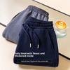 Winter Men'S Fleece-Lined Thickened Sweatpants Windproof Pants Warm Cotton Pants Casual Pants Sports Pants Men'S Pants
