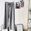 Lu Same Sports Pants Women 2025 New Arrival Best Selling Drawstring Loose Drooping Casual Loose Pants Straight-Leg Pants