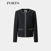 PORTS 2025 Autumn Women's Knitted Cardigan