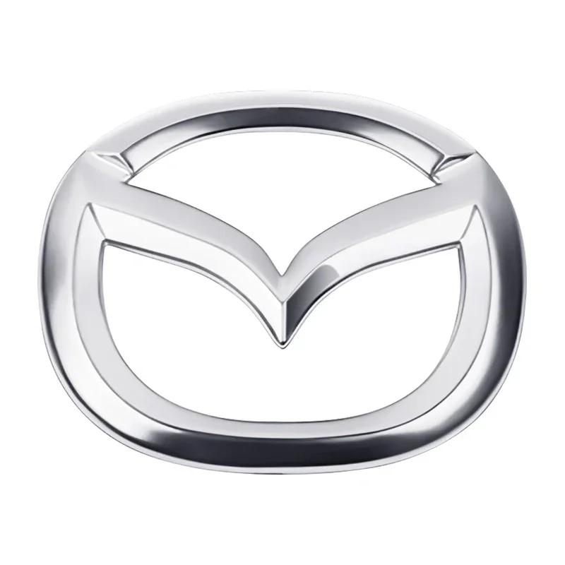 1 st ABS Bilrattens Mittemblem Klistermärke för Mazda 3 CX3 CX4 CX5 CX7 CX8 CX9 CX30 RX7 Atenza Axela Inredningsdekoration
