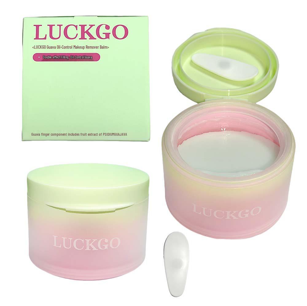 LUCKGO Granatapfelöl Make-up-Entferner-Balsam - Sanfte Tiefenreinigung, erfrischende Ölregulierung, nicht komedogen.