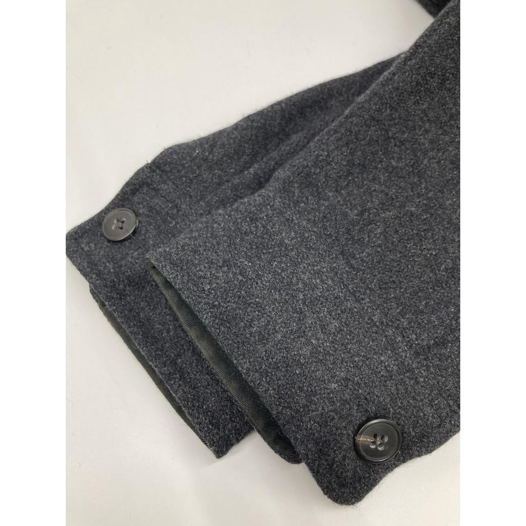 Dries Van Noten [Archiv] 1990-Frühe 2000er Leica-Ära Schwarze Wollstickerei Jacke Jacke 50 schwarzGebraucht