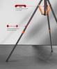 SL0288C Carbon Fiber Tripod: Portable Reverse-Fold Light Stand for Photography & Streaming