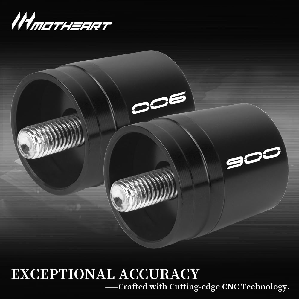 MotHeart Motorcycle Bar End Slider Compatible with Z900 2017-2025 Motorcycle
