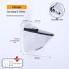 Zinc Alloy F-Shaped Glass Clip: Bathroom/Kitchen Shelf Support Bracket