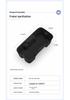 Chery iCAR V27 Rear Silicone Cup Holder for Second Row