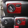 Für Volkswagen Golf 6 Gti R MK6 2008-2012 Kohlefaser Interieur Auto Scheinwerferschalter Blende Zieraufkleber Autozubehör