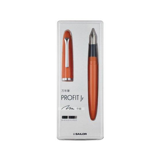 Sailor Profit Junior Fountain Pen Chrome Orange Medium Fine Nib 12-0222-373