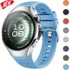 Original Silicone Strap For Huawei Watch 5 46MM No Gaps Rubber Sport Band For Huawei Watch 5 42mm Business Quick Release Band