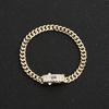 Fashion Monaco Anklet 4N6N8N23cm25cm High Quality 14K Gold Plated Anti-fading Anklet for Men and Women
