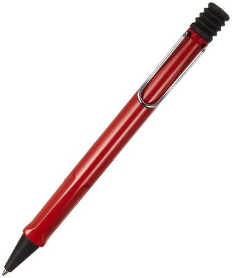 Caneta Esferográfica LAMY Safari Oficialmente Importada, à Base de Óleo, Vermelha, L216,