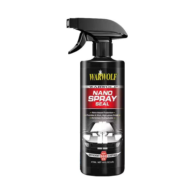 Nano Crystal Car Coating Spray for Paint & Glass - Special Wax Formula