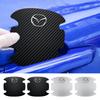 4 Stück Karbonfaser Auto Türschale Griff Anti-Kratzer Aufkleber für 3 6 CX-3 CX-5 CX-8 MX-30 MX-5 BT-50 ATENZA ATENZA R360
